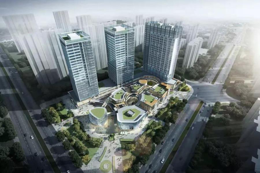  p>昌建广场是周口北区13万方街区式商务商业综合体,是川汇区未来的