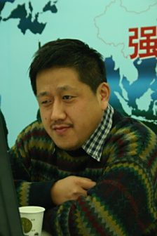 <p>孔庆东活动照