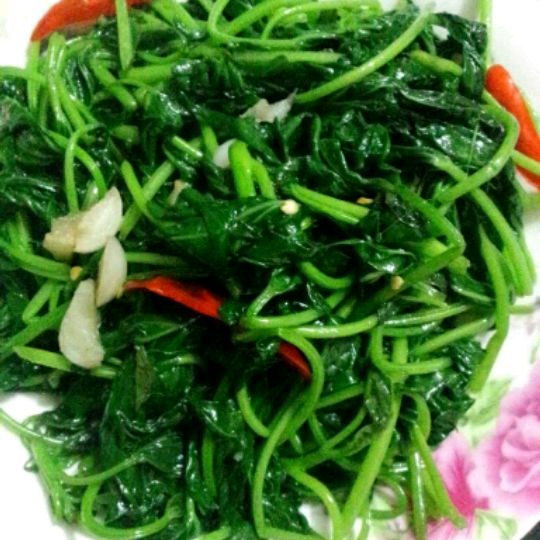 辣炒红薯苗