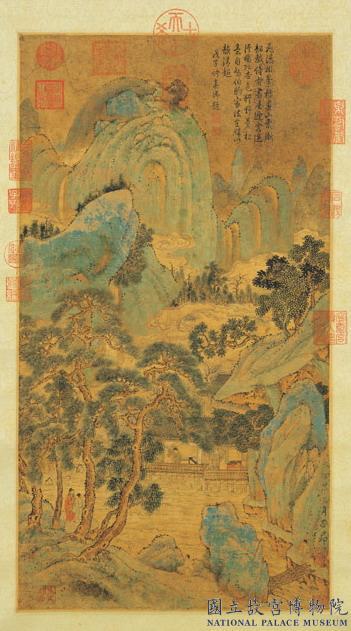  p>赵孟頫(1254—1322),字子昂,号松雪,松雪道人,又号水精宫道人,鸥波