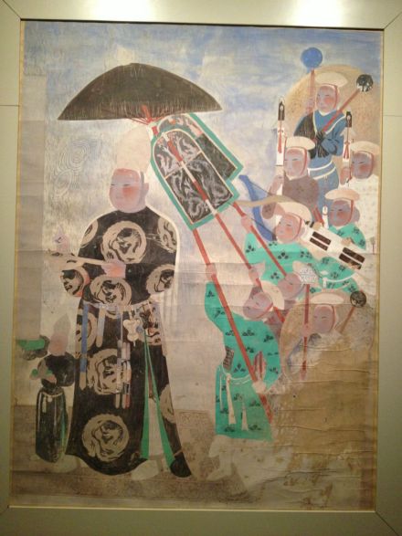 回鹘王子礼佛图