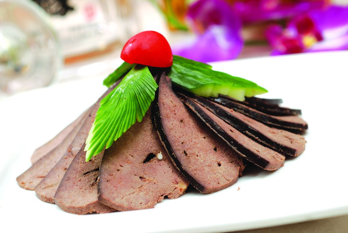 熟猪肝凉拌黄瓜