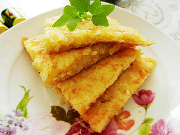 鸡蛋米饭饼