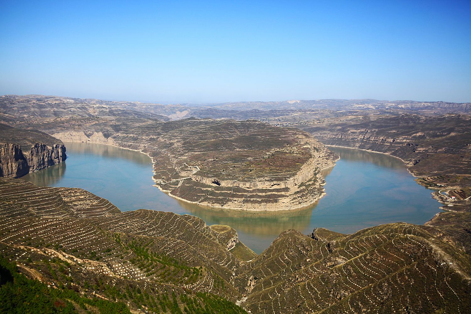 九曲黄河第一湾
