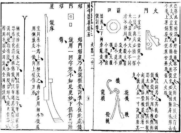  p>"夷狄所畏中华者,火器也"出自明代人所撰的《军器图说》,此书乾隆