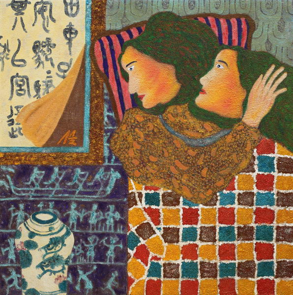  p>《方格子的世界》系列 a target="_blank" href="/item/油画/68558