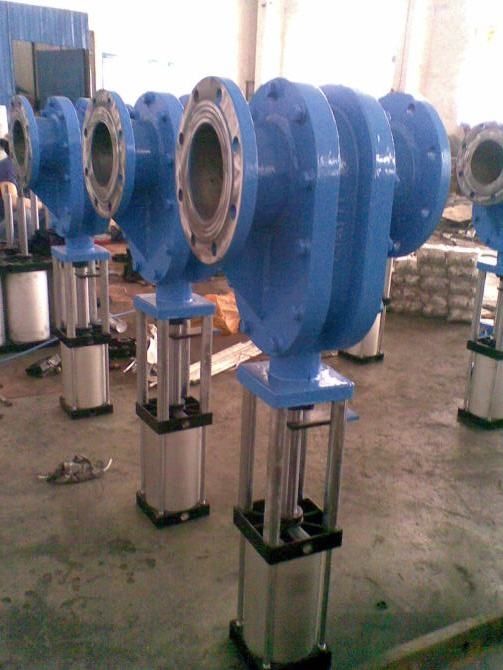  p>金属密封双闸阀采用双阀板密封,密封面采用耐磨硬质合金,耐磨性强