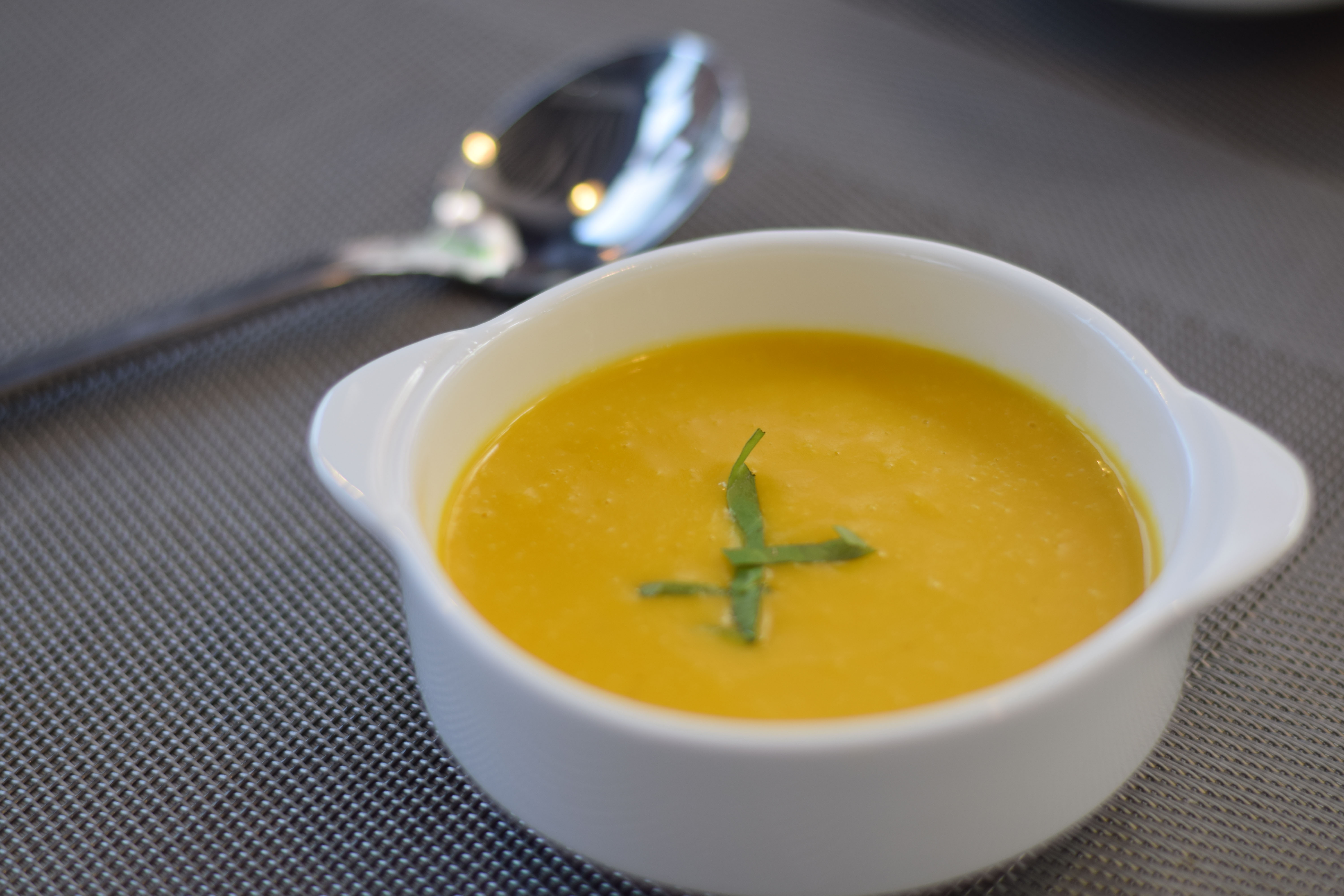 微波版蛋黄南瓜浓汤