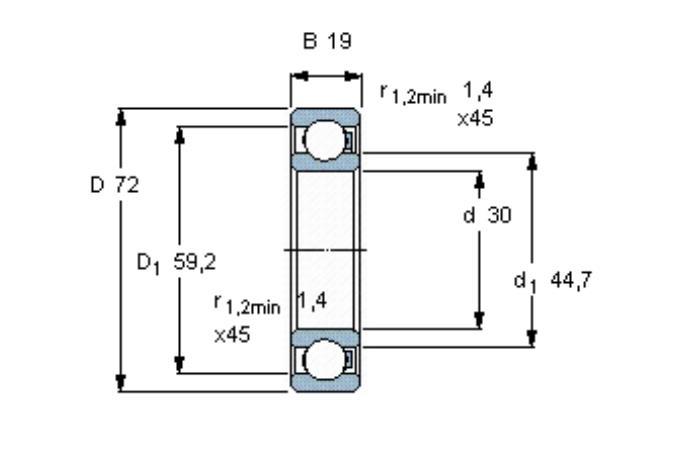 skf 6306/hr22q2轴承