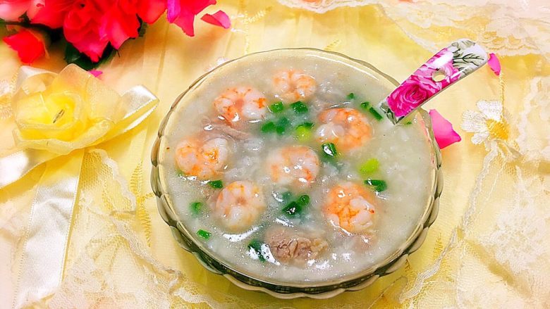 虾仁瘦肉粥
