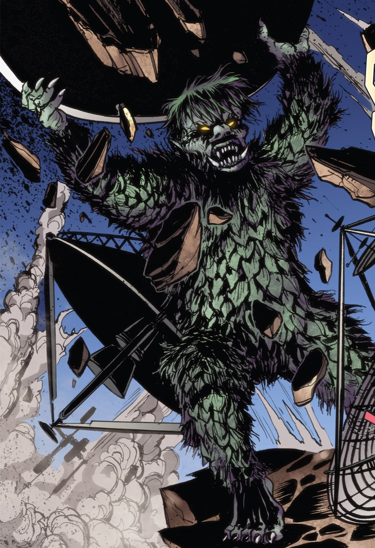 《哥斯拉:地球统治者》是idw创作的科幻魔幻类漫画,登场怪兽主要有