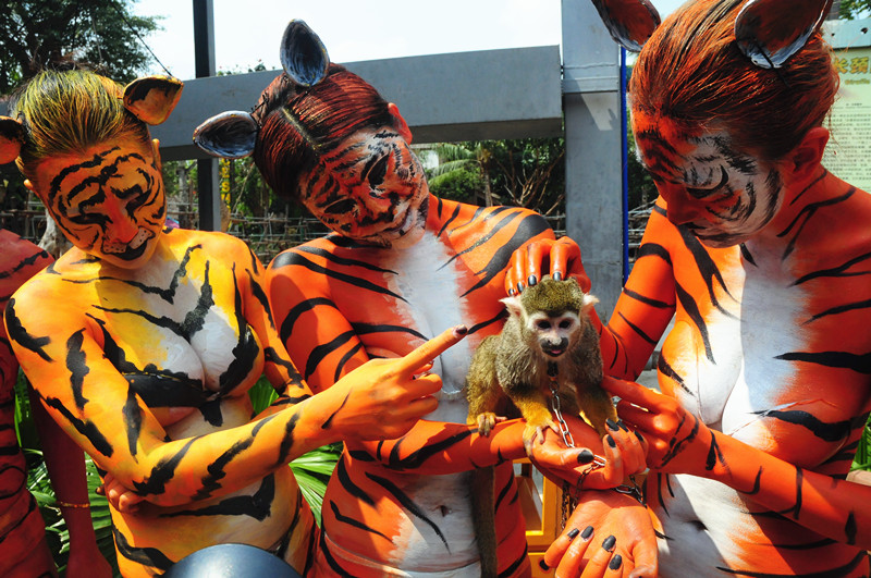 三亚彩色动物园