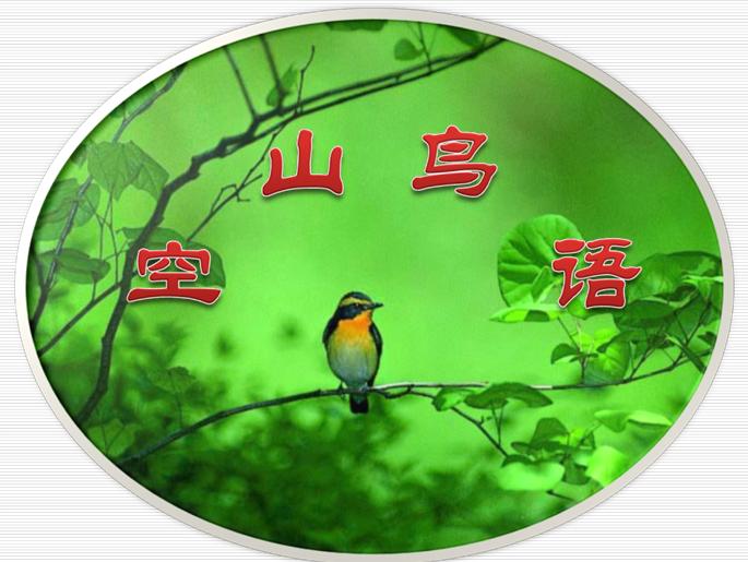 空山鸟语
