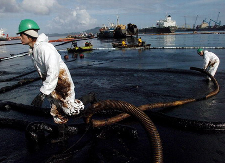 海上油污染