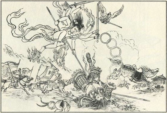  p>三头八臂是中国神话人物" a target="_blank" href="/item/哪吒