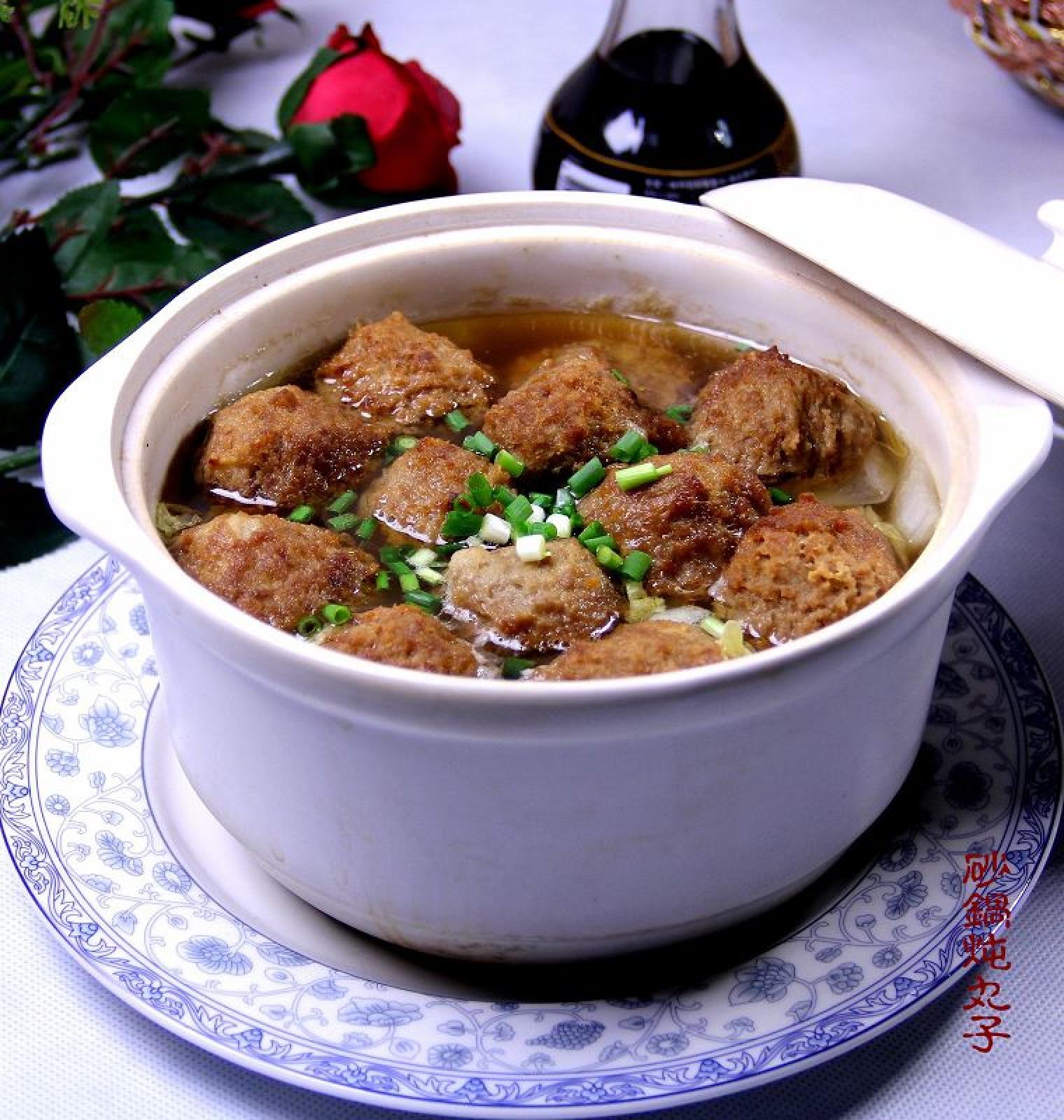 砂锅炖丸子