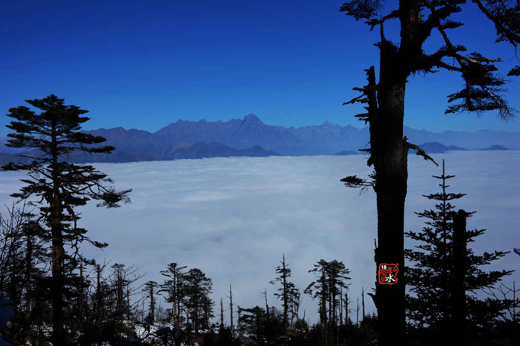 光头山,位于四川省雅安市天全县两路乡境内
