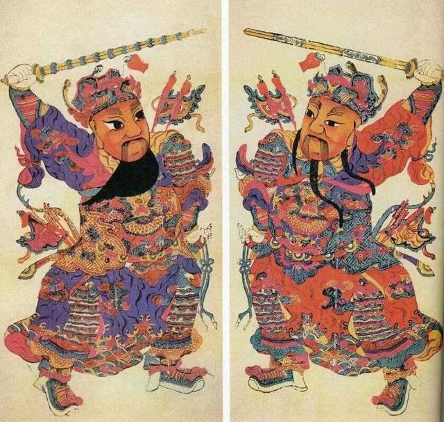在民间圈粉无数的两位“门神”秦叔宝和尉迟恭，谁的战斗值更强_百科TA说