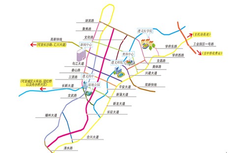 新蒲新区建设,是遵义市中心城区向东部快速拓展的举措之一