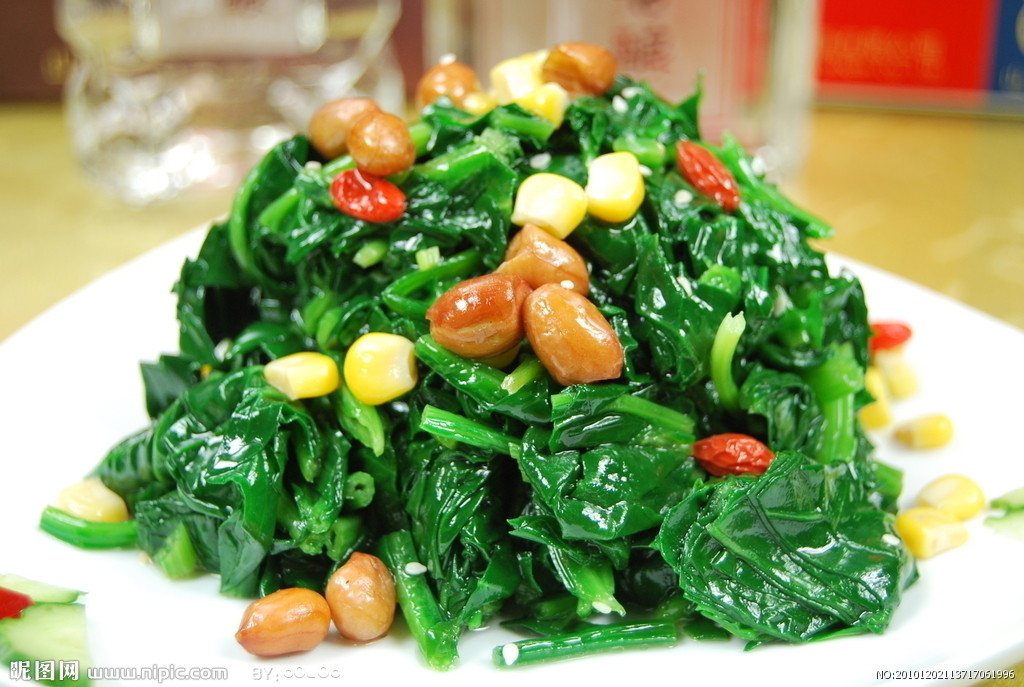 八宝菠菜