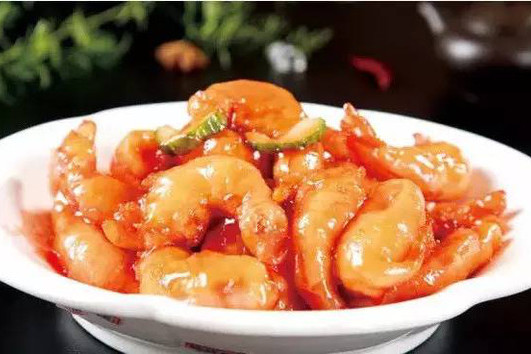 番茄酱虾仁