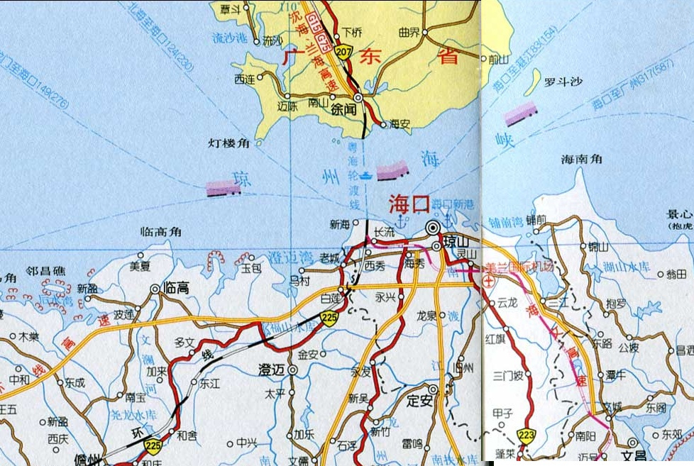 琼州海峡_百度百科