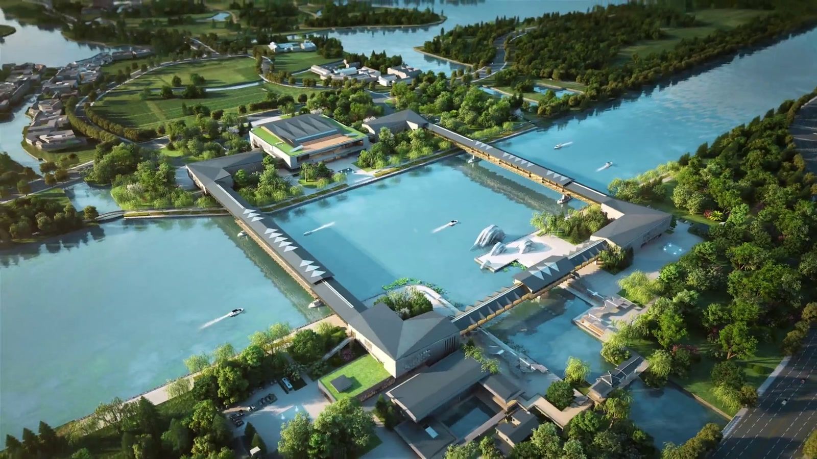 金泽镇示范先行，水乡客厅·方厅水院_科星球_百度百科