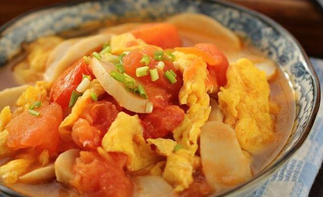 杏鲍菇西红柿炒鸡蛋