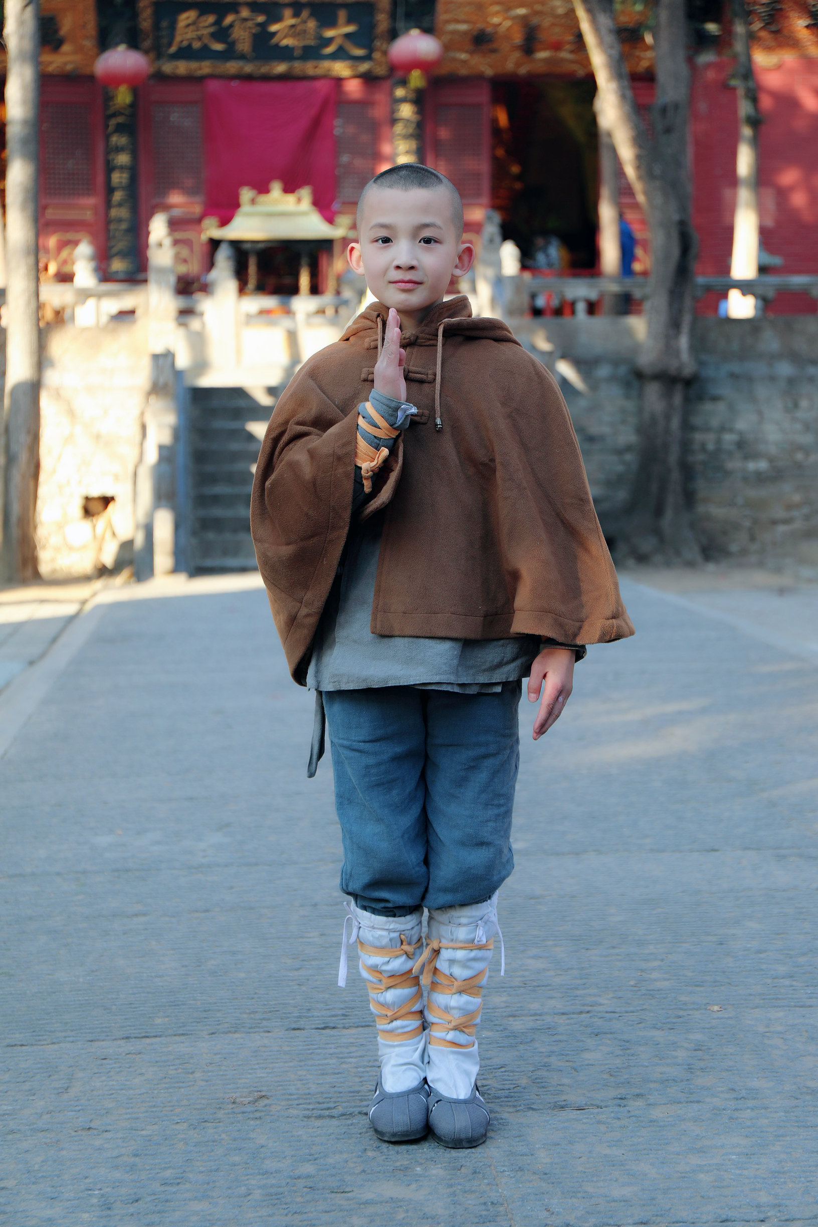 寺 /a>第三十五代弟子,中国内地男演员,少林金童子,少林寺最萌小和尚