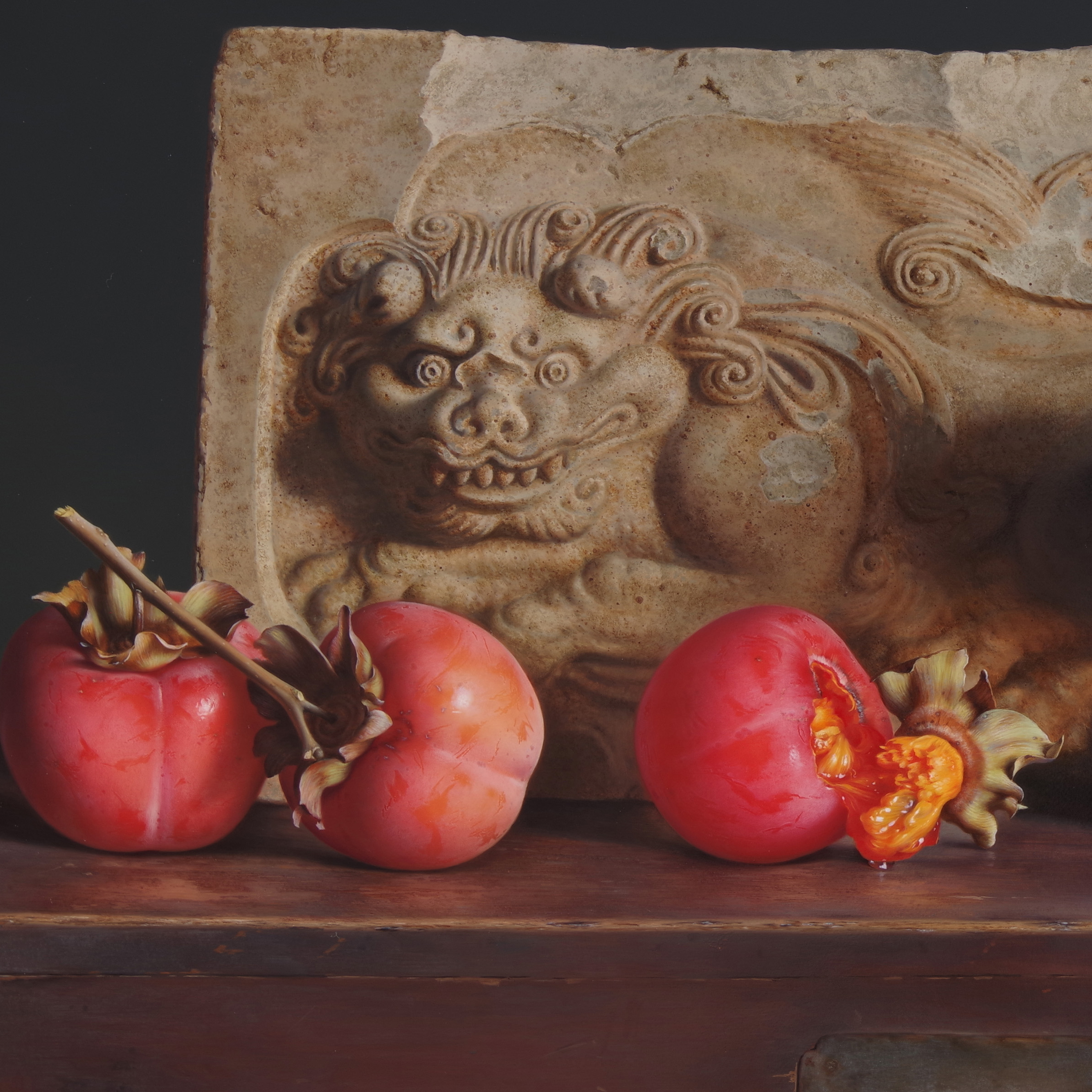 data-lemmaid="22119121">吴峰 /a>于2021年创作的超写实油画作品