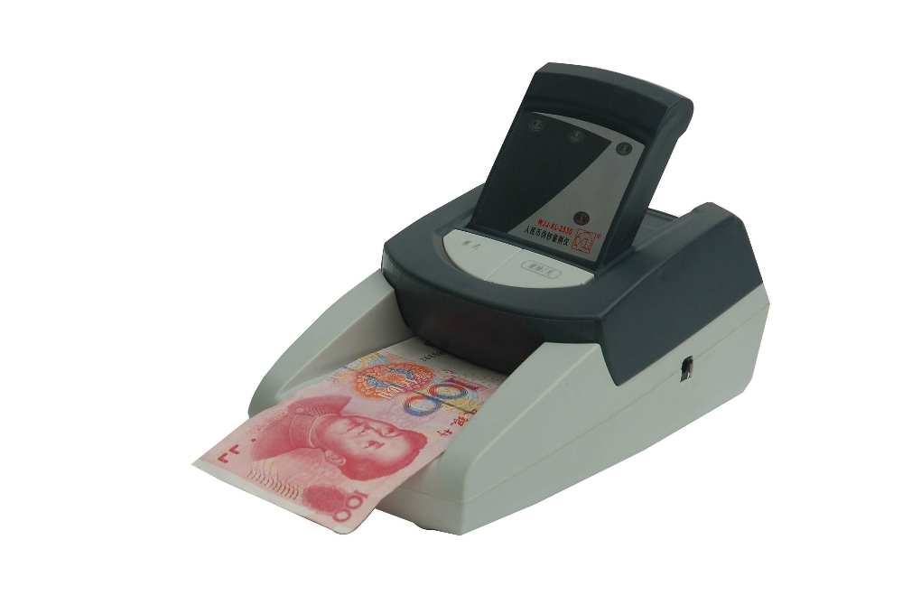  p>掌上验钞机是一种外型跟手机差不多大小的人民币纸币验钞机,其在