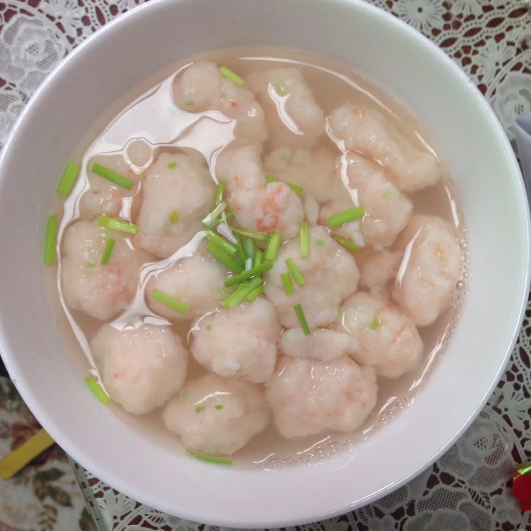 清汤虾滑