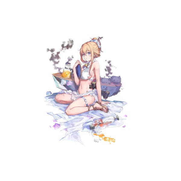 什罗普郡是一名e国的4星重巡舰娘,原型