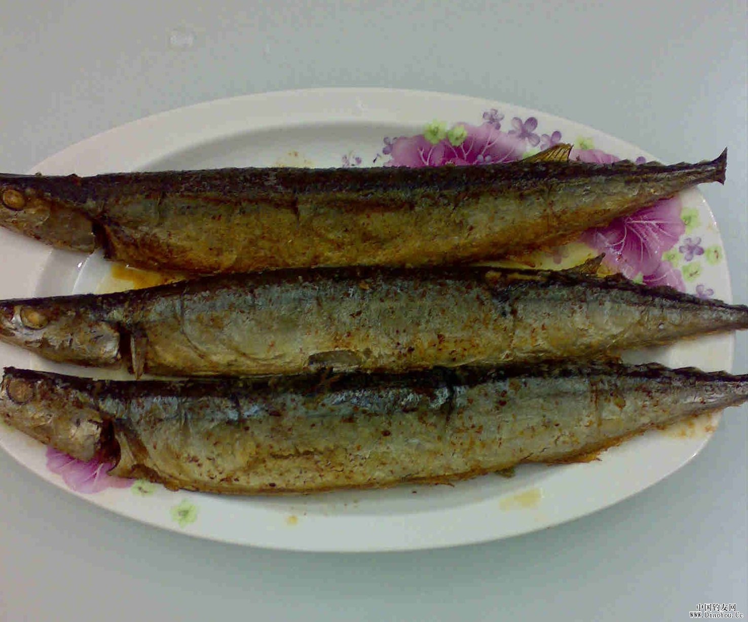  p>秋刀鱼( i>cololabis saira /i>)又称竹刀鱼,由于其体形修长如刀