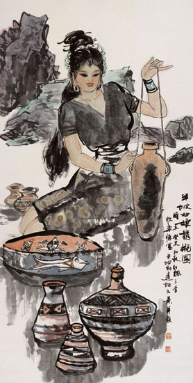  p data-id="gnb5k3gxla">马欣乐,旅美画家,收藏家.