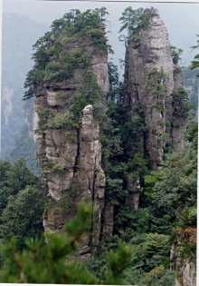 美丽的张家界森林公园风景一览表