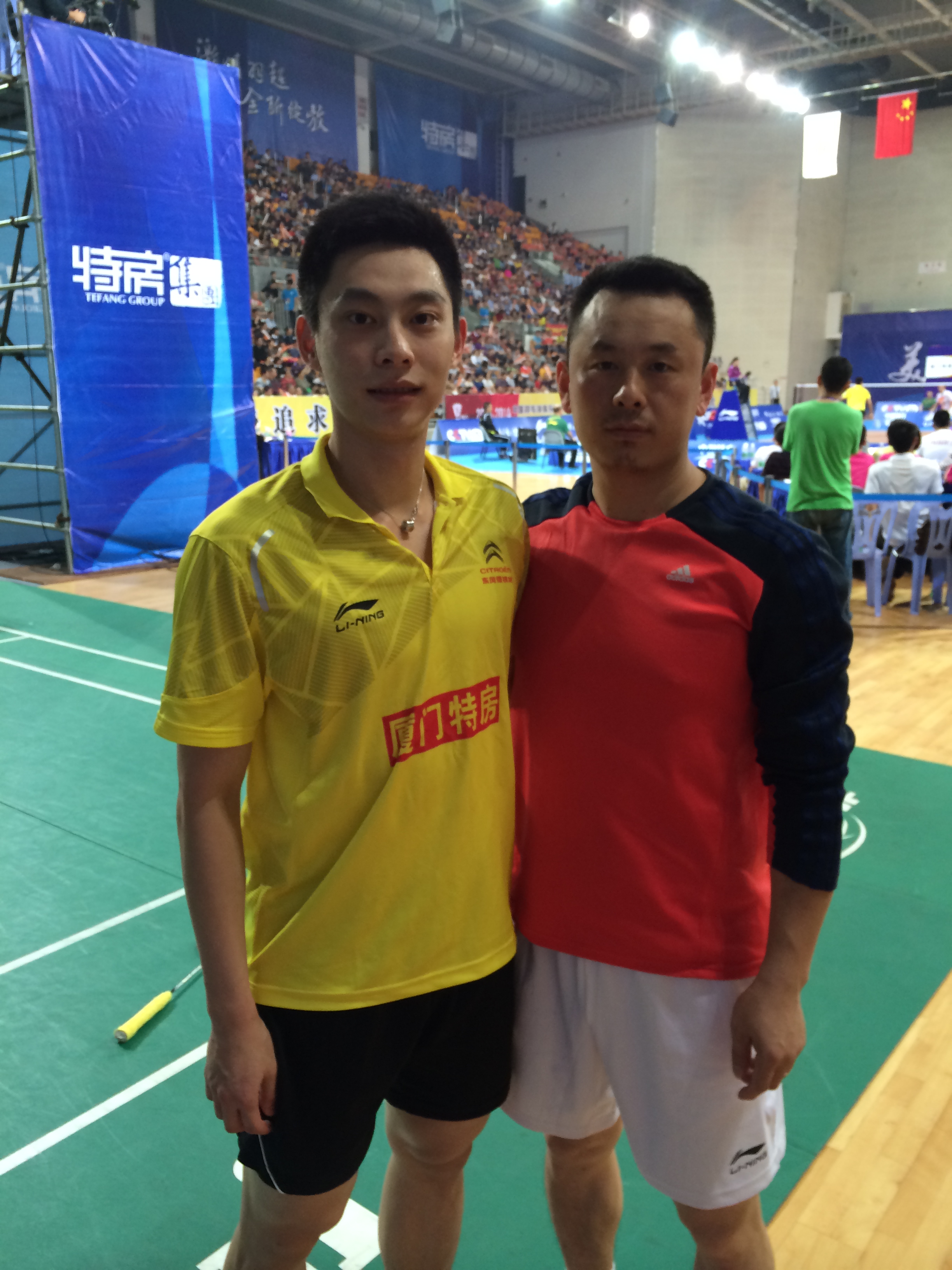 王洋,男,东莞市羽毛球业余运动员,羽毛球