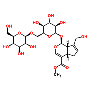京尼平-龙胆双糖苷