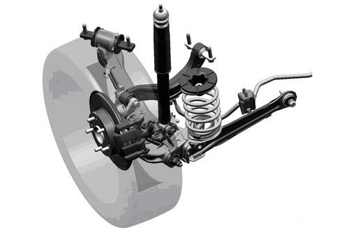 双叉臂式独立悬架