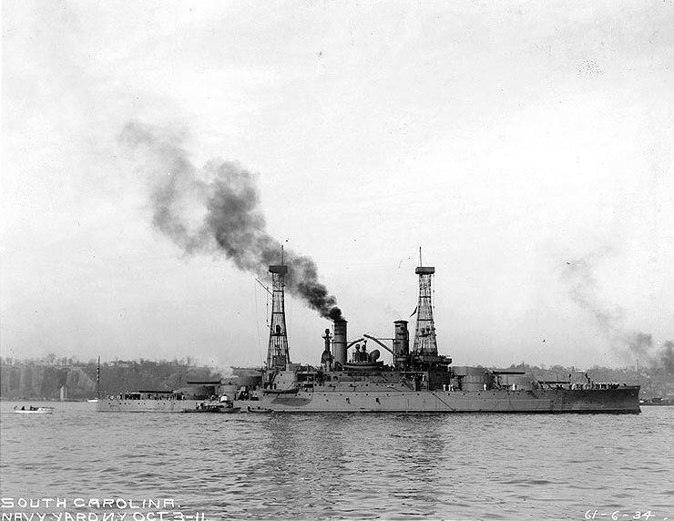 南卡罗来纳级战列舰