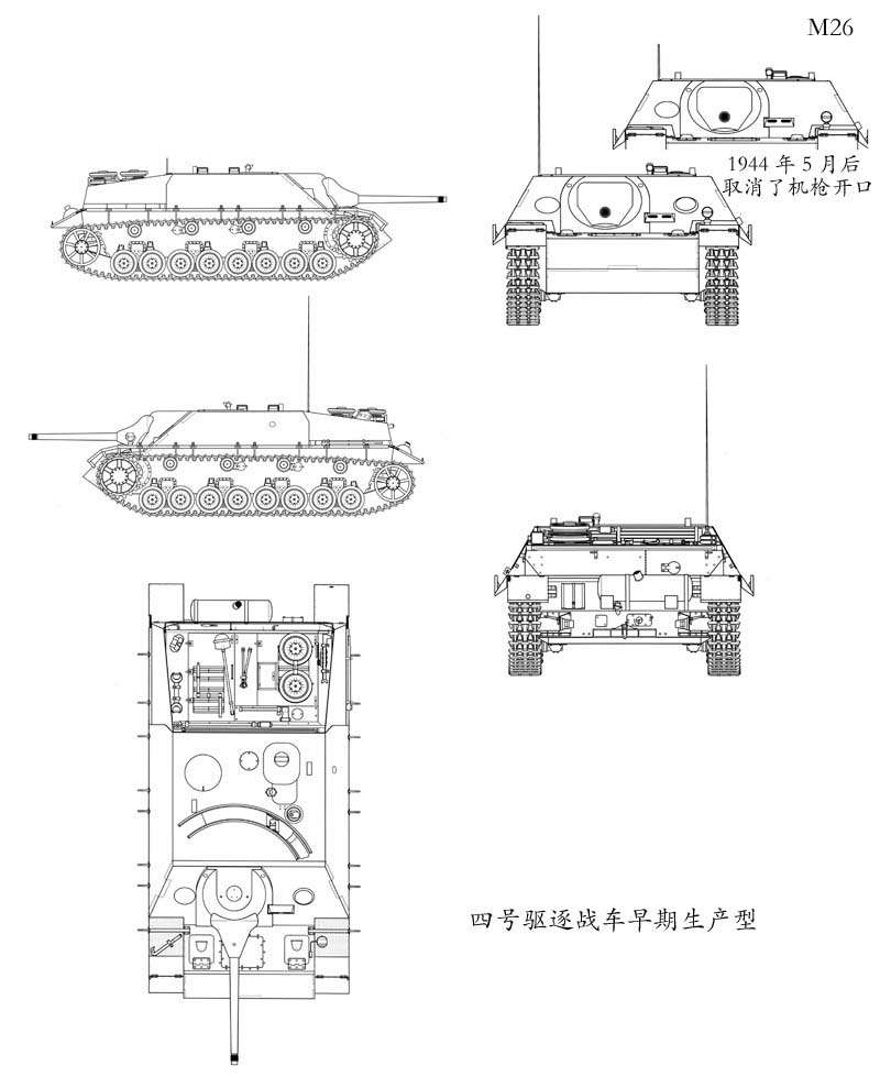  p>四号驱逐战车(jagdpanzer iv,sd.kfz.