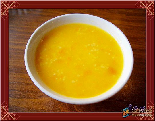 p>南瓜粥是以南瓜为主材制作而成的粥品.