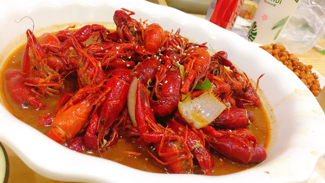 凉拌小龙虾
