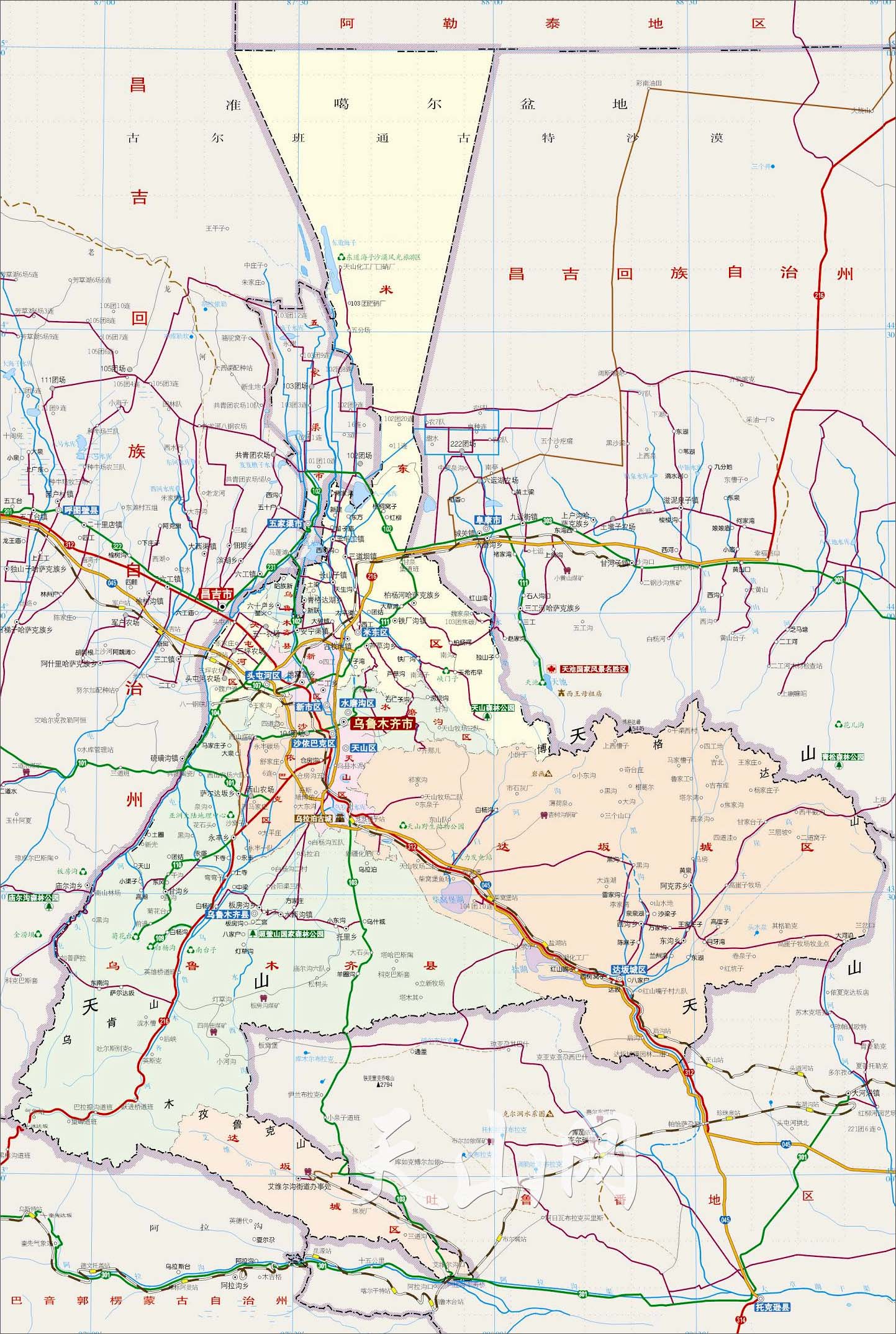 新疆乌鲁木齐市