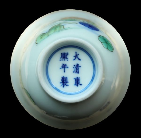 康熙青花斗彩十二花神杯_百度百科