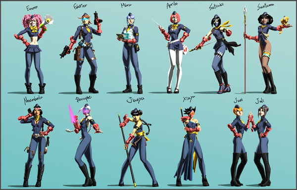  p>维加亲卫队,出自格斗游戏格街头霸王系列,泛指维加(vega)属下十二