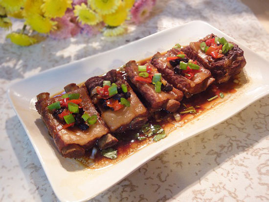 风味豆豉蒸排骨