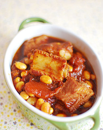 红烧黄豆排骨