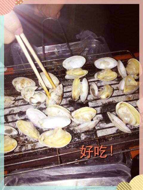炭火烤蚬子_百度百科
