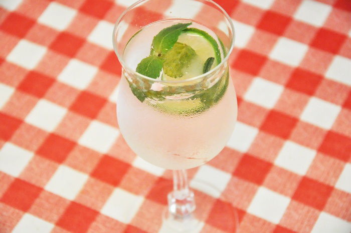 薄荷青柠冰汽水